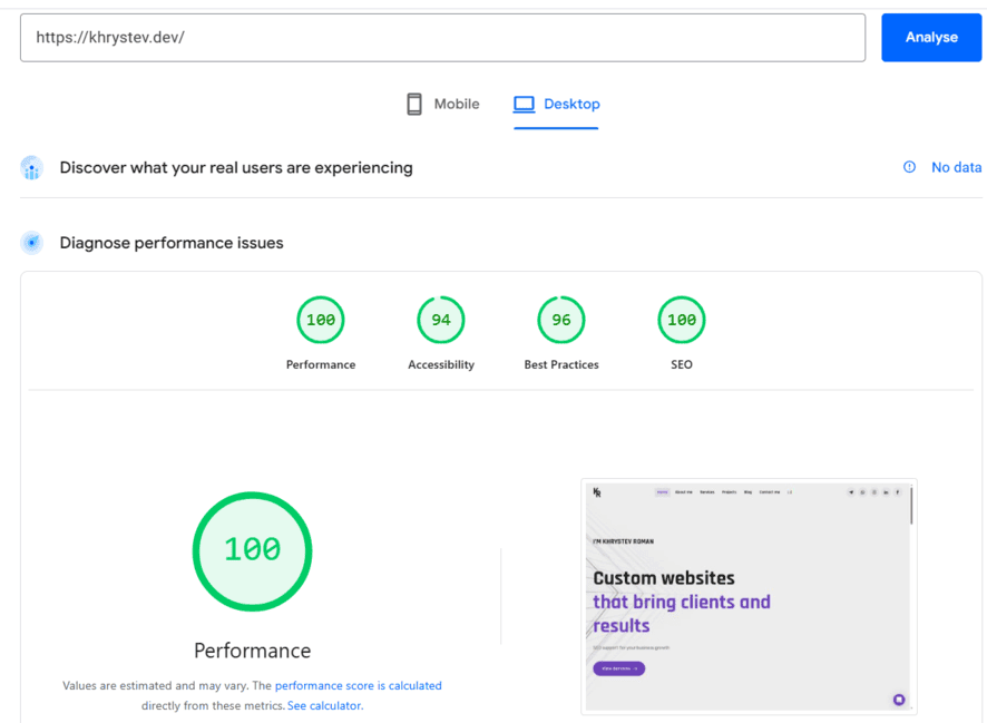 khrystev-dev-performance-mobile